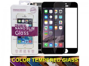 محافظ صفحه نمايش جلو و پشت گوشی مدل Colorful Glass مناسب برای گوشی موبایل آیفون 7/8