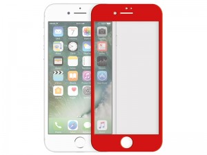 محافظ صفحه نمایش شیشه ای مدل 5D Silica Gel Glass مناسب برای گوشی موبایل آیفون 7/8 پلاس