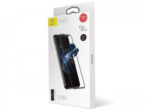 محافظ صفحه نمايش بیسوس مدل Silk Screen 3D Arc Anti-Blue light مناسب برای گوشی موبایل آیفون X