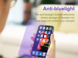 محافظ صفحه نمايش بیسوس مدل Light-thin Protective Tempered Glass Film مناسب برای گوشی موبایل آیفون X