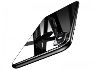 محافظ صفحه نمايش پشت و رو بیسوس مدل Glass Film Set Front + Back Film مناسب برای گوشی موبایل آیفون X