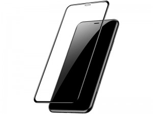 محافظ صفحه نمايش بیسوس مدل Curved Screen Tempered Glass مناسب برای گوشی موبايل آیفون Xs Max