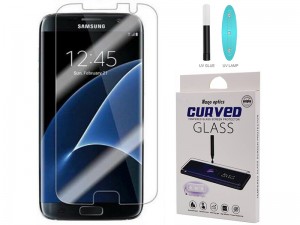 محافظ صفحه نمایش UV مدل Nano Optics Curved مناسب برای گوشی موبایل سامسونگ S7 Edge
