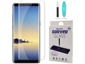 محافظ صفحه نمایش UV مدل Nano Optics Curved مناسب برای گوشی موبایل سامسونگ S8
