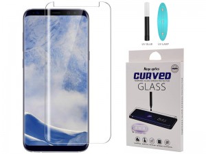 محافظ صفحه نمایش UV مدل Nano Optics Curved مناسب برای گوشی موبایل سامسونگ S9 پلاس