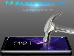 محافظ صفحه نمایش UV مدل Nano Optics Curved مناسب برای گوشی موبایل سامسونگ S9 پلاس