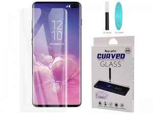 محافظ صفحه نمایش UV مدل Nano Optics Curved مناسب برای گوشی موبایل سامسونگ S10 پلاس