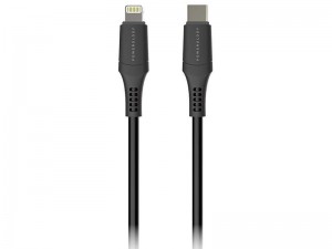 کابل تبدیل Type-C به Lightning پاورولوژی مدل P12CLV2BK PVC Type-C to Lightning Cable