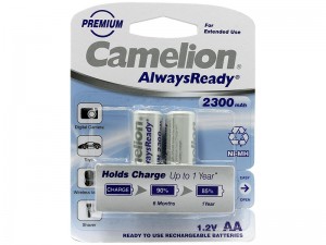 باتری قلمی قابل شارژ کملیون مدل Always Ready با ظرفیت 2300mAh بسته 2 عددی