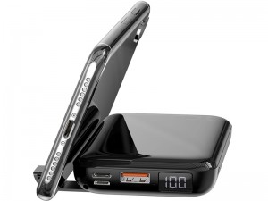 پاور بانک 10000 میلی آمپر وایرلس بیسوس مدل Mini S Bracket Wireless Charger