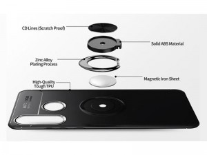 کاور حلقه انگشتی مدل Becation مناسب برای گوشی موبایل هوآوی P30 Lite
