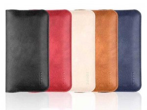 کیف پول چرمی Zhuse X Series ZS-LB-001 Leather Bag مناسب گوشی‌های موبایل