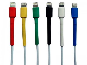 روکش حرارتی محافظ کابل آیفون بسته ۵ عددی