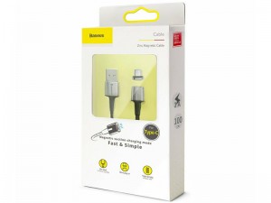 کابل مگنتی تایپ سی بیسوس مدل Zinc Magnetic Cable