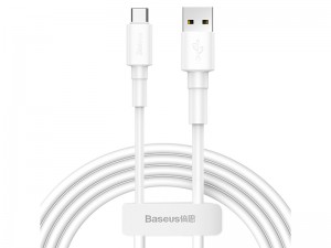 کابل شارژ و انتقال داده تایپ سی بیسوس مدل Mini White