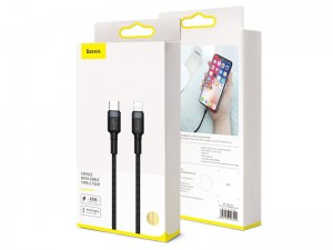 کابل تبدیل Type-C به Lightning بیسوس مدل Cafule Data Cable