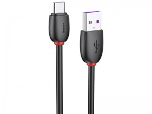 کابل Type-C سوپر شارژ بیسوس مدل Purple Ring Huaewi Flash Charge Cable