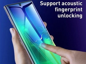 برچسب صفحه نمايش بیسوس مدل Soft Screen Protector مناسب برای گوشی موبایل سامسونگ Note 10 (پک 2 عددی)