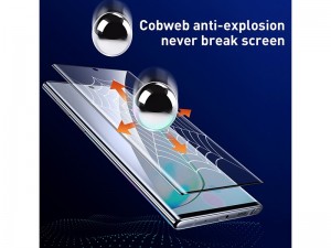 برچسب صفحه نمايش بیسوس مدل Soft Screen Protector مناسب برای گوشی موبایل سامسونگ Note 10 (پک 2 عددی)