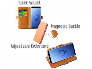 کیف چرمی G-Case مدل Honour series مناسب برای گوشی موبایل سامسونگ Note 9