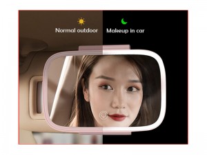 آینه چراغ دار بیسوس مدل Delicate Queen Car Touch Up Mirror