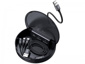 ایستگاه شارژ چند کاره بیسوس مدل Car Sharing Charging Station مناسب برای خودرو بهمراه کابل سه سر