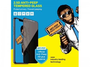 محافظ صفحه نمایش حریم شخصی بلوئو مدل ANTI-PEEP مناسب برای گوشی موبایل اپل iPhone 11 Pro Max/XS Max