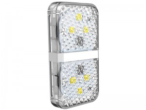 چراغ هشدار دهنده درب خودرو بیسوس مدل Door open warning light CRFZD-01 بسته دو عددی