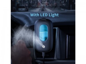 دستگاه بخور سرد خودرو بیسوس Mini Spaceship Car Magnetic Humidifier بهمراه هولدر مگنتی