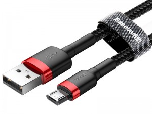 کابل تبدیل USB به MicroUSB بیسوس مدل Cafule Cable