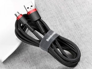 کابل تبدیل USB به MicroUSB بیسوس مدل Cafule Cable