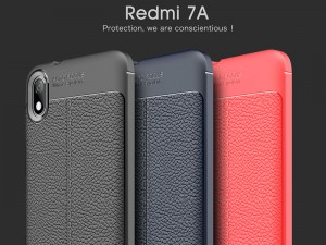 کاور طرح چرم Auto focus مناسب برای گوشی موبایل شیائومی Redmi 7A