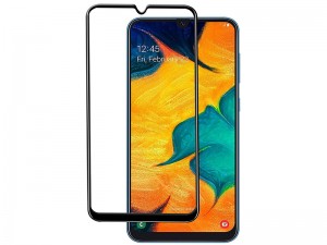 محافظ صفحه نمايش تمام چسب مناسب برای گوشی موبايل سامسونگ A30s
