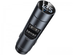 شارژر فندکی و پخش کننده بلوتوث بیسوس مدل Energy Column Car Wireless MP3 Charger