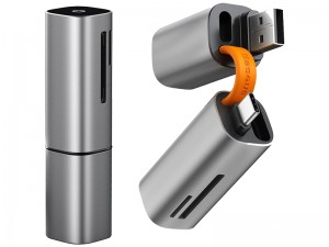 رم ریدر OTG بیسوس مدل Mini-Cabin Card Reader