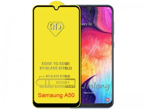 محافظ صفحه نمايش مدل 9D مناسب برای گوشی موبايل سامسونگ A50