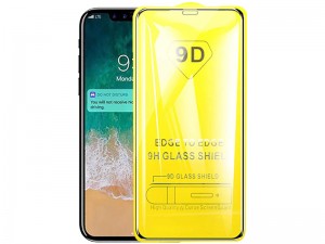 محافظ صفحه نمايش مدل 9D مناسب برای گوشی موبايل iPhone 11/XR