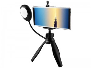 مونوپاد سه پایه دار ارلدام مدل ET-ZP15 بهمراه چراغ سلفی