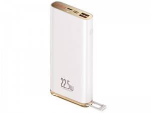 پاور بانک فست شارژ 20000 میلی آمپر بیسوس مدل Starlight Digital Display