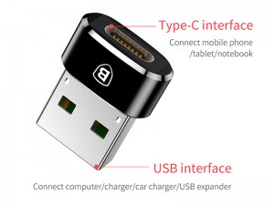 مبدل Type-C به USB بیسوس مدل Mini Type-C female to USB male adapter converter