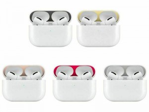 برچسب محافظ سطح داخلی کیس شارژ ایرپاد پرو برند الاگو مدل AirPods Dust Guard (پک 2 عددی)