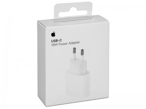 شارژر دیواری فست شارژ 18 وات اپل مدل MU7V2ZM/A USB-C Power Adapter