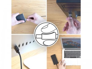 کابل تبدیل USB به Lightning هالوبک مدل سوپر کابل