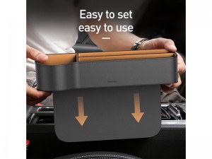 جعبه نظم دهنده داخل خودرو بیسوس مدل Elegant Car Storage Box