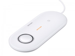 شارژر بی سیم دو کاره یوسمز مدل US-CD119 با قابلیت شارژ گوشی، ایرپاد و اپل واچ سری 1 تا 5