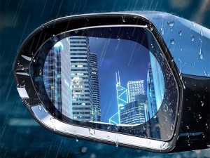 برچسب ضد آب آینه خودرو بیسوس مدل Rainproof Film For Car Rear-View Mirror (پک دوتایی)