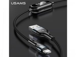 کابل لایتنینگ تایمردار یوسمز مدل US-SJ423 U48 Lightning Display Timing Cable