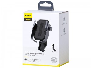 پایه نگهدارنده موبایل موتور و دوچرخه بیسوس مدل Armor Motorcycle Holder