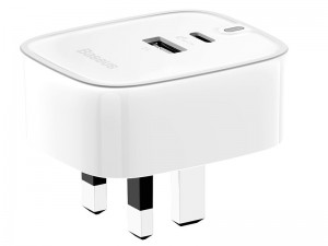 شارژر دیواری فست شارژ بیسوس مدل Funzi U + Type-C PD Charger