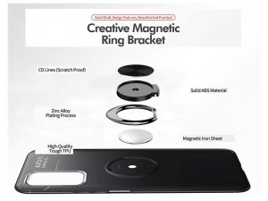 کاور حلقه انگشتی مدل Becation مناسب برای گوشی موبایل سامسونگ A51